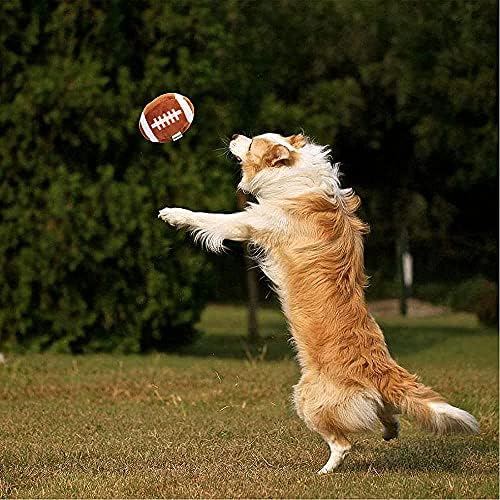 3 ОПАКОВКИ, Интерактивни играчки за кучета Топката е Подходящ за малки и средни Кучета, Футболна топка, Футбол и Тенис