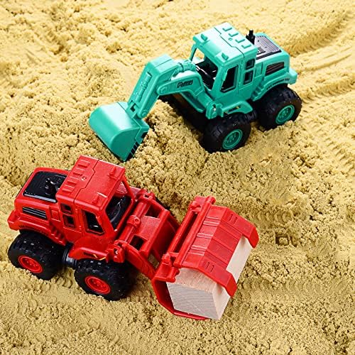Строителни играчки Beestech за момчета и момичета от 3 години, играчки за строителни камиони с фрикционным задвижване,