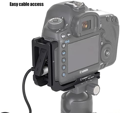 Sunwayfoto PCL-5DIV QR-L Табела за Canon 5D Mark IV Arca/ RRS, Съвместима с Sunway