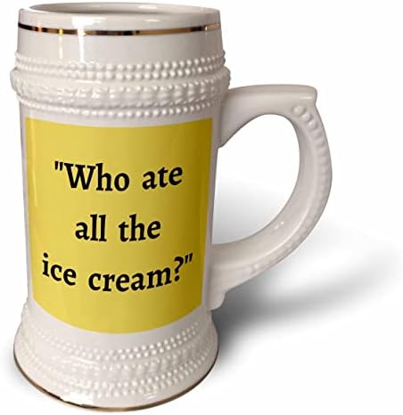 Триизмерно оферта, която яде всичко сладолед - чаша за стейна на 22 унция (stn-362161-1)