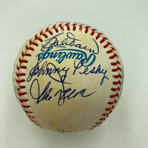 Легендата на Бостън Ред Сокс с множество Автографи на Тед Уилямс от Американската лига бейзбол JSA - Бейзболни топки с автографи