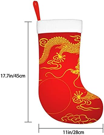 Коледни Чорапи Augenstern Dragon Gold Япония, Китай Двустранни Манто Окачени Чорапи