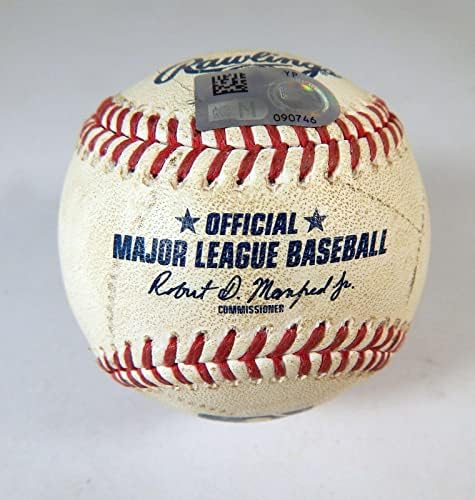 2022 Ню Йорк Метс Марлинс Използвани Бейзболни топки Уаскар Бразобан Дарин Руф Фал - Използваните Бейзболни топки