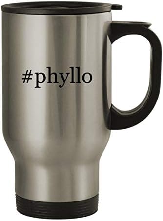 Подарък дрънкулки phyllo - Пътна Чаша от Неръждаема Стомана за 14 грама, сребрист