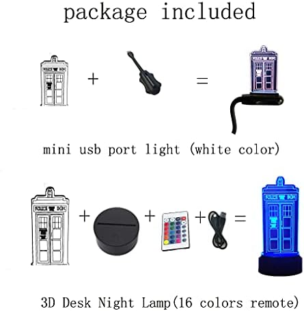3D Илюзия LED нощна светлина за Спални RGB 16 Цветна Дистанционно Настолна Лампа Подарък за Мъже