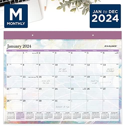 Настолен календар в 2024 година, Бележник на месец, 21-3/4 x 17, Стандартен, Dreams (SK83-704-24)