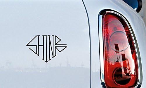 Shinee Текстова Версия 4 Vinyl Стикер за автомобил, Броня Стикер, Стикер за Автомобил, на Предното Стъкло, Потребителски Стени, Windows, Ipad, Лаптоп MacBook, Къща и още много Други (