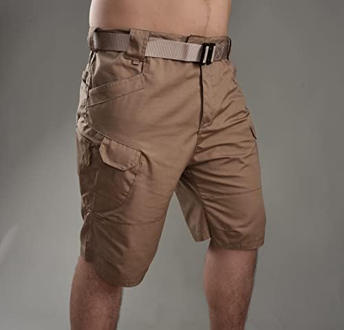 Мъжки Туристически Панталони-Карго, бързо съхнещи, Спортни къси Панталони за Пътуване на Открито за Мъже с Множество