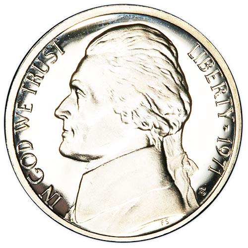 Монетен двор на САЩ с разбивка 1971 г. Jefferson Nickel Choice Без лечение
