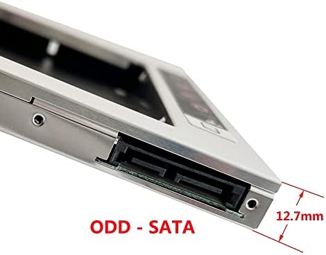 DY-tech 2nd HD SSD Твърд Диск Caddy Адаптер за Dell XPS 15 L501X L502X 17 L701X L702X 12,7 мм САТАНА SATA