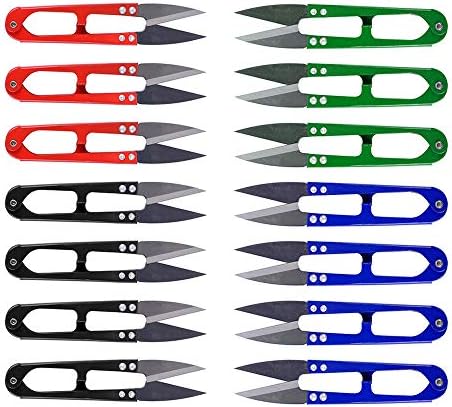 Ножици за шиене Hatisan U, Ножица за подстригване на мини-конци - Отлични за бродиране, бродерия и занаяти собствените