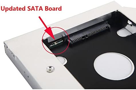 12,7 мм 2-ри Втори Твърд диск HDD SATA Оптично отделение Caddy Frame Тава за Samsung np300v5a-s07il np300v3a-a0bil