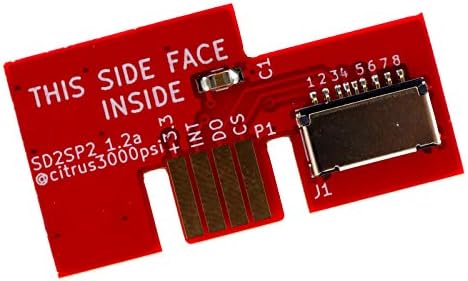 Deal4GO SD2SP2 Адаптер за карти Micro SD 1.2 A SDLoader Мод за Nintendo Gamecube NGC Сериен Порт 2 Адаптер за microSD карта (3-ти на производителя)