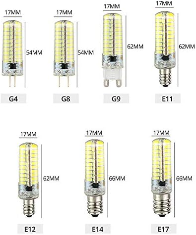 Led крушка G9 с регулируема яркост G9 6 W (Еквивалентна замяна халогенна лампа с мощност 60 Вата) за Полилеи, Подвесного