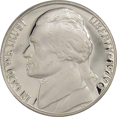 1979 S Тип 1 Склад S Джеферсън Никел 5 Цента на Брой Селективни Монета на САЩ, деноминирани 5 цента