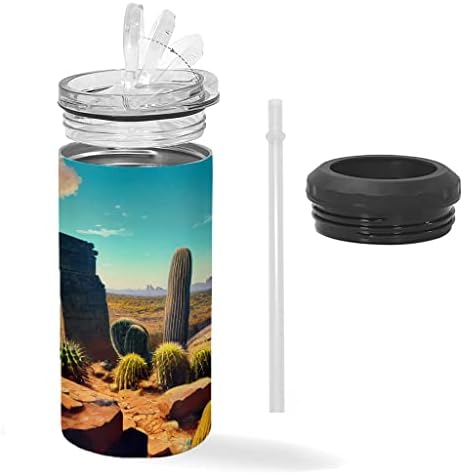 Охладител за тънки Кутии с изолация Rock Art Canyon - Графичен Охладител за консерви - Охладител за тънки кутии С изолация