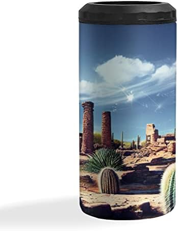Охладител за тънки Кутии с художествена изолация от кактусового пясък - Canyon Can Cooler - Охладител За Тънки Кутии