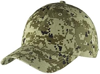 Мъжка бейзболна шапка Камуфляжного цвят Port Authority от Рипстопа