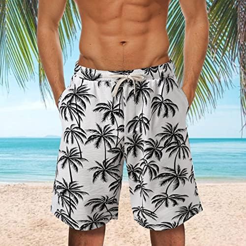 Мъжки Бански, Бързо Съхнещи Плажни Къси Панталони, Шорти За Плуване, Шарени Летни Плажни Шорти За Почивка, Леки Бански