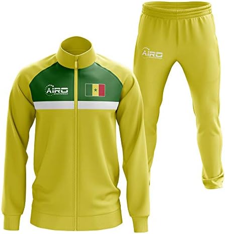 Футболен спортен костюм Airo Sportswear Сенегал Концептуални (жълт)