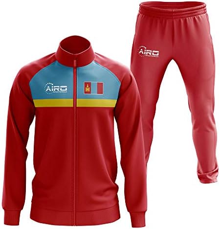 Спортен костюм за футбол Airosportswear Mongolia Concept (Червен)