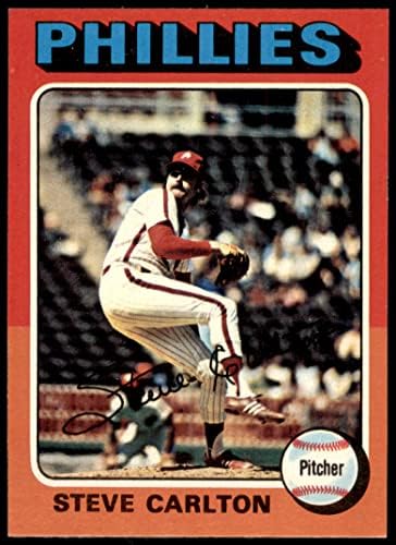 1975 Topps Baseball 185 Стив Карлтън Отличен (5 от 10) за версия Mickeys Cards