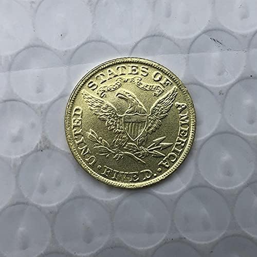 1862 Американски Монети Liberty Орел, Златна Криптовалюта, Любима Монета, Реплика, Възпоменателна Монета, Са Подбрани