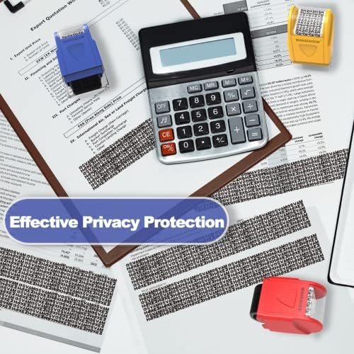 Сачмен печат за защита от кражба на лични данни, Ролкови Печати за защита от кражба на лични данни Широкоекранен защитен печат за защита на личните данни, блокиране