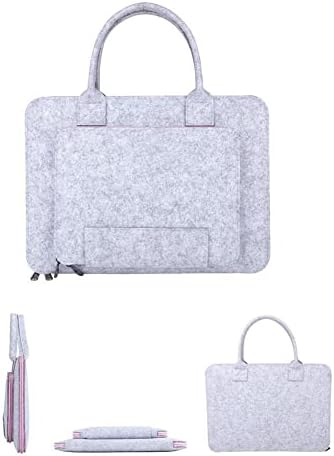 Чанта за лаптоп LIUZH, Войлочный Калъф За Лаптоп, Чанта За лаптоп, Чанта за Носене, чанта за Носене с дръжка (Цвят: A)