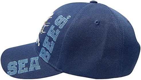 Военноморските сили на Съединените Щати Seabees Могат да Произвеждат Тъмно Син Акриловую Регламентирана Бейзболна шапка