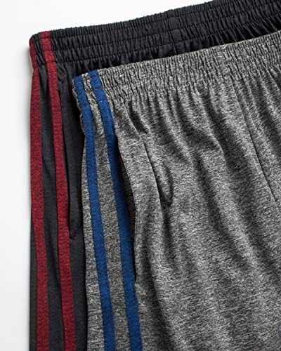 Спортни къси панталони за момчета Pro Athlete – 2 Комплекта на баскетболни шорти Active Performance с джобове (8-16)