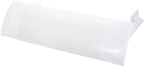 PATIKIL 570x1030 мм Регулируема Дефлектор Климатик Пластмасов Телескопична Дефлектор на Предното Стъкло Срещу Директен Духаше за Битови Удобства Бял