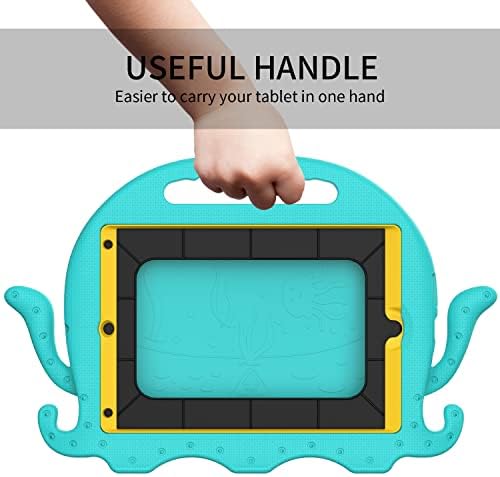 Защитни скоби за таблет Детски калъф за iPad Air 3 10,5 (2019) с дръжка-броня | Защитна стойка за деца на Калъф за таблет Eva устойчив на удари Лек калъф за tablet PC със защита от па