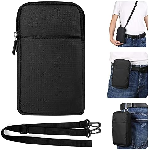 Мъжки Найлонов чантата си през рамо, мобилен телефон, Поясная чанта, Съвместима за Galaxy S22 S23 Ultra Note 20 10 +