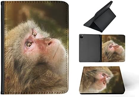 Сладък Очарователен кафява обезьянка APE 15 ФЛИП калъф за таблет Apple IPAD PRO 11 (2018) (1-во поколение) / IPAD PRO