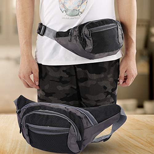Demeras Bum Bag Спортна Водоустойчива Голяма Поясная чанта Водоустойчива за Къмпинг, за Джогинг, за Разходки