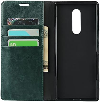 Калъфи за смартфони с панти капак Чанта-портфейл с панти капак за Sony Xperia XZ4, Калъф от естествена кожа, Броня от