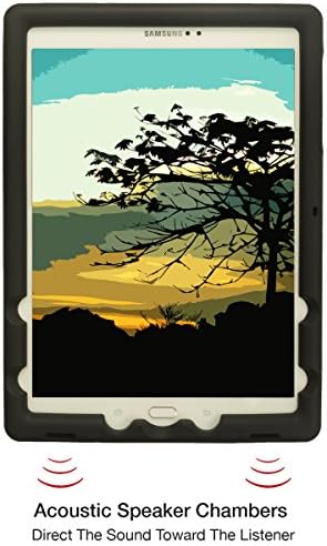 Здрав калъф Bobj за Samsung Galaxy Tab S2 9.7 – Специална засаждане BobjGear - Патентована вентилация - подобрение на