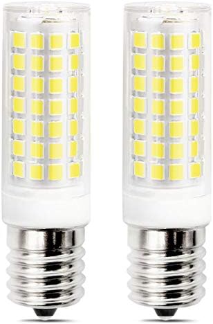 Led лампи E17 Крушки за микровълнова фурна Под аспиратор С регулируема яркост, Еквивалент на 75 халогенни лампи, Лампа