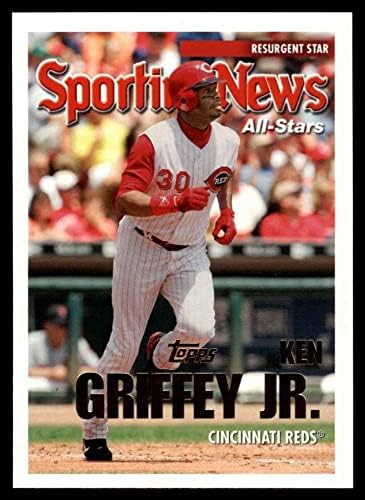 2005 Връщане № 166 Topps Кен Гриффи - младши в Синсинати Редс (бейзболна картичка), NM / MT Maya