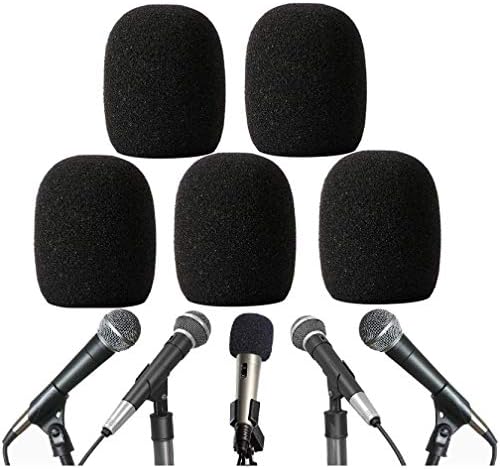 5 Опаковки на Предното Микрофон Sm58 Стъкла Калъфи за вокален микрофон sm58