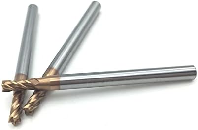 Твердосплавная перките с 4 остриета HRC55, видий края мелници от вольфрамовой стомана с покритие от сплав, челни ножове