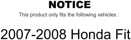 Комплект въздушни и Салонных филтри За 2007-2008 Honda Fit KFL-100118