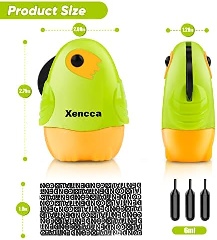 Сачмен печат за защита на самоличността на Xencca 2 в 1 с Широк Подобрени на ролка с Подвижни устройство За отваряне