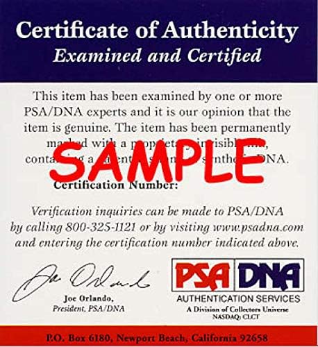 Дон Драйсдейл PSA ДНК Coa Автограф Фини, Подписан от Националната лига Бейзбол