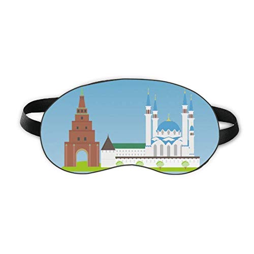Казан Русия е Национален Символ Модел Sleep Eye Shield Мека Нощна Превръзка На очите Козирка Калъф
