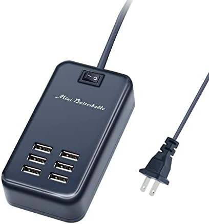 6 Портове USB Зарядно Устройство Hub Тенис на САЩ Включете Ac Стенен Пътен Адаптер За Зареждане, Слотове зарядно устройство,