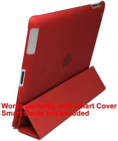 KaysCase Smart Solution Hard Shell Smart Cover Съвместим Калъф-панел за Apple the New iPad 3/4 / 3rd с дисплей Retina