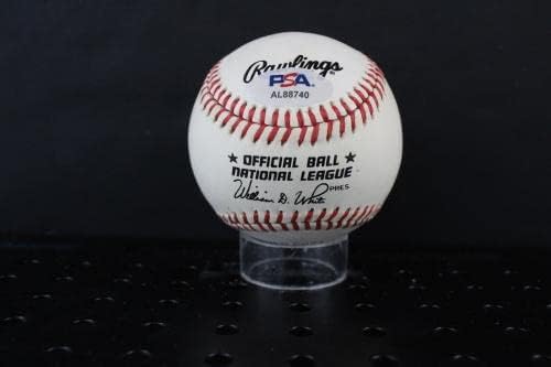 Бейзболен автограф Джони Подреса Auto PSA/DNA AL88740 - Бейзболни топки с Автографи