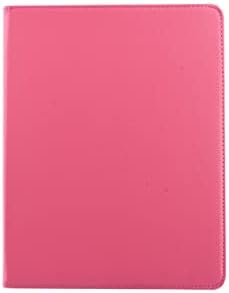 Универсален Светло-Тъмно-Розова Кожа Смарт Въртящи калъф за iPad Pro 12.9 1-во поколение 2015